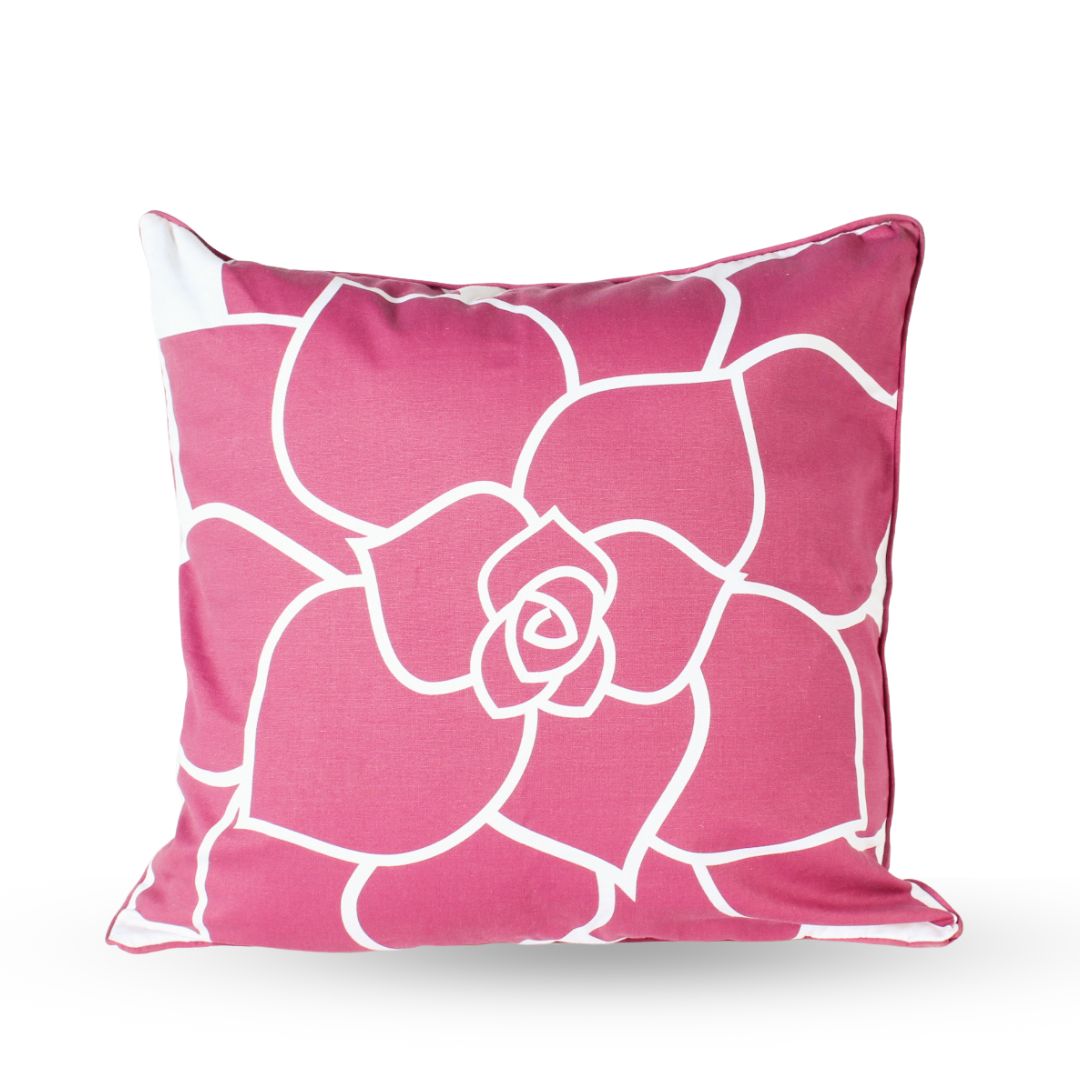 Pillow Cover – Orchid Flower – Pink