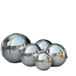 Inflatable Shiny Orbs - Silver