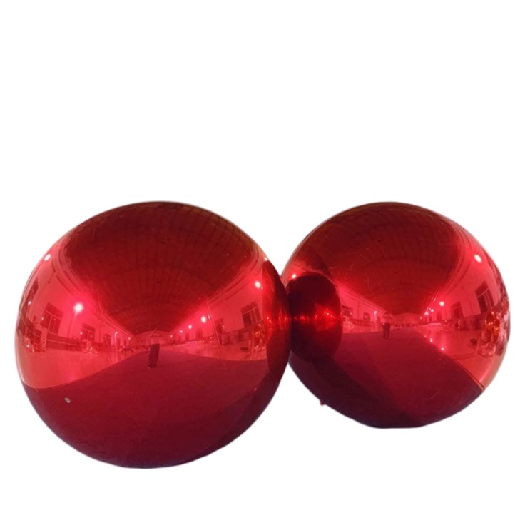 Inflatable Shiny Orbs – Red