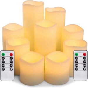 LED Pillar Candle - Warm White