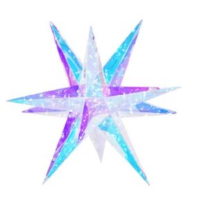 LED Star - Iridescent