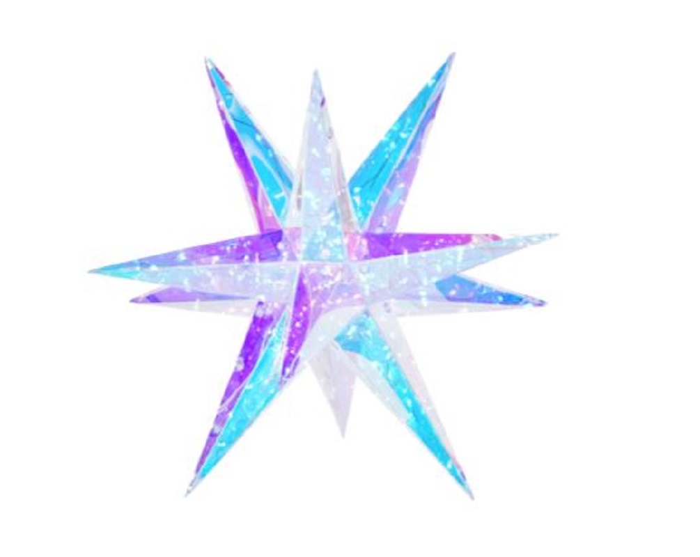 LED Star – Iridescent