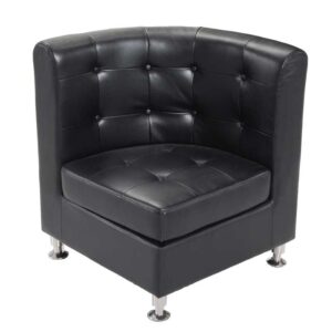 Sectional - Tufted - Corner - Black